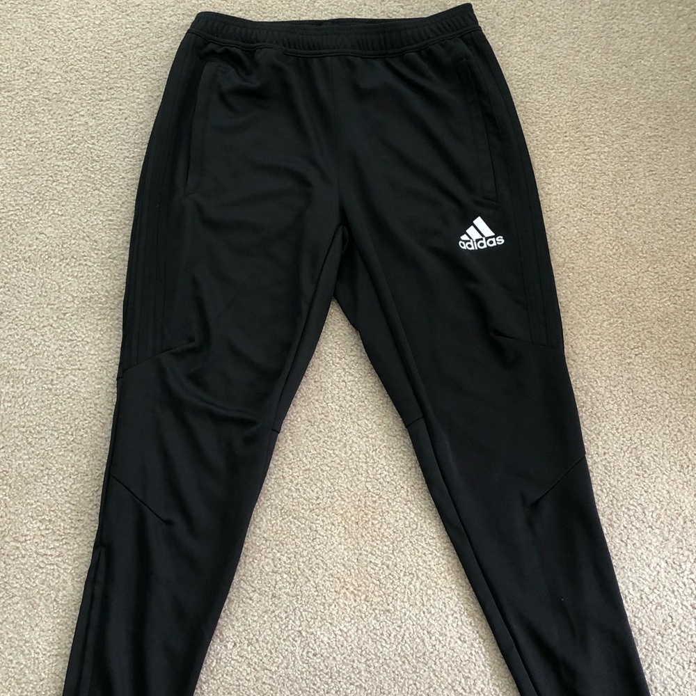 Adidas Tiro 17 Solid Black Track Pants
